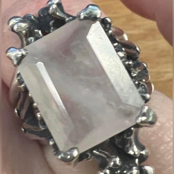 Jewelry  Bloodmilk Jewels Hecate Ring In Rose Quartz  Poshmark